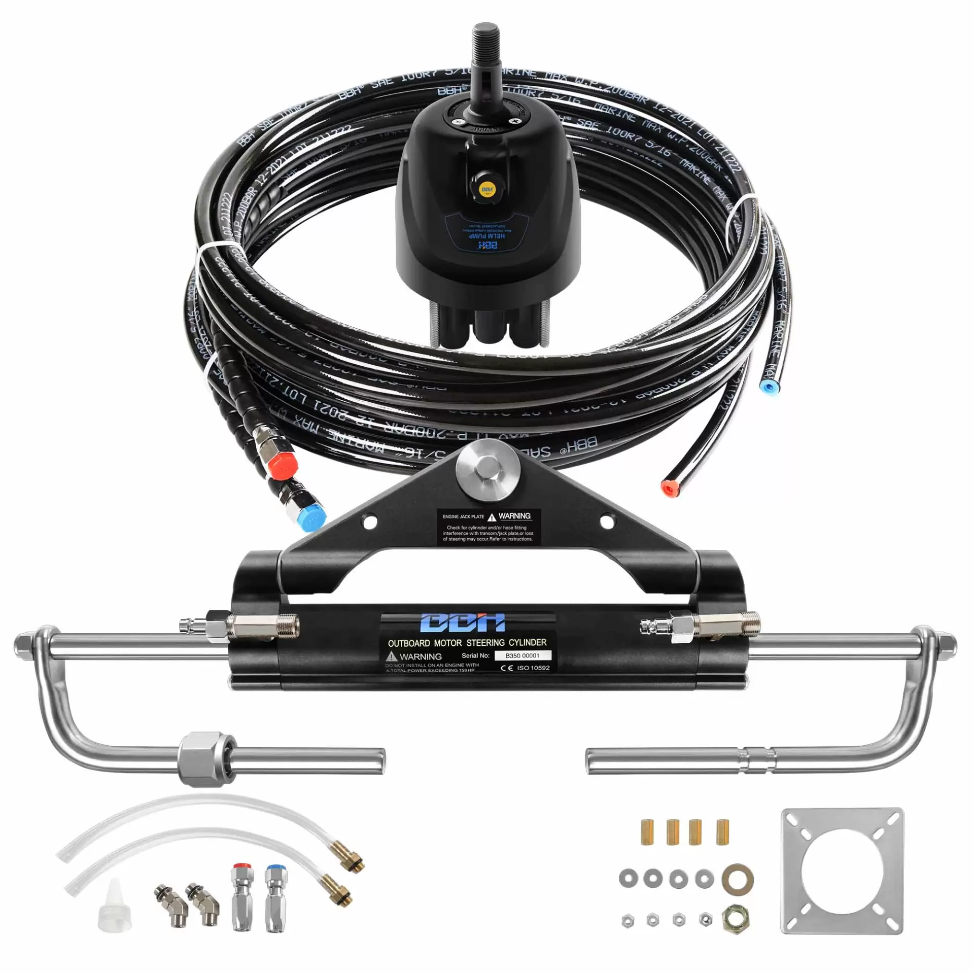 150 HP new hydraulic steering system