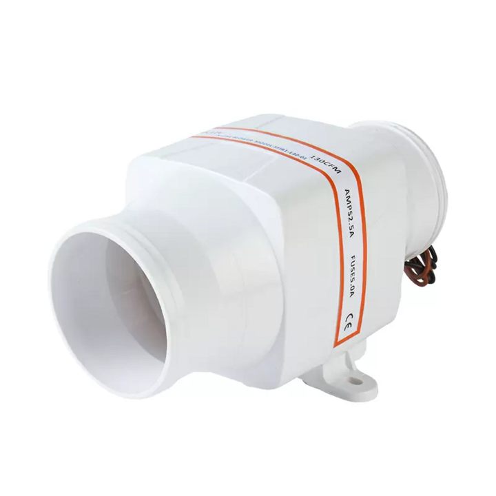 3″ 130CFM In-Line Bilge Blower Fan