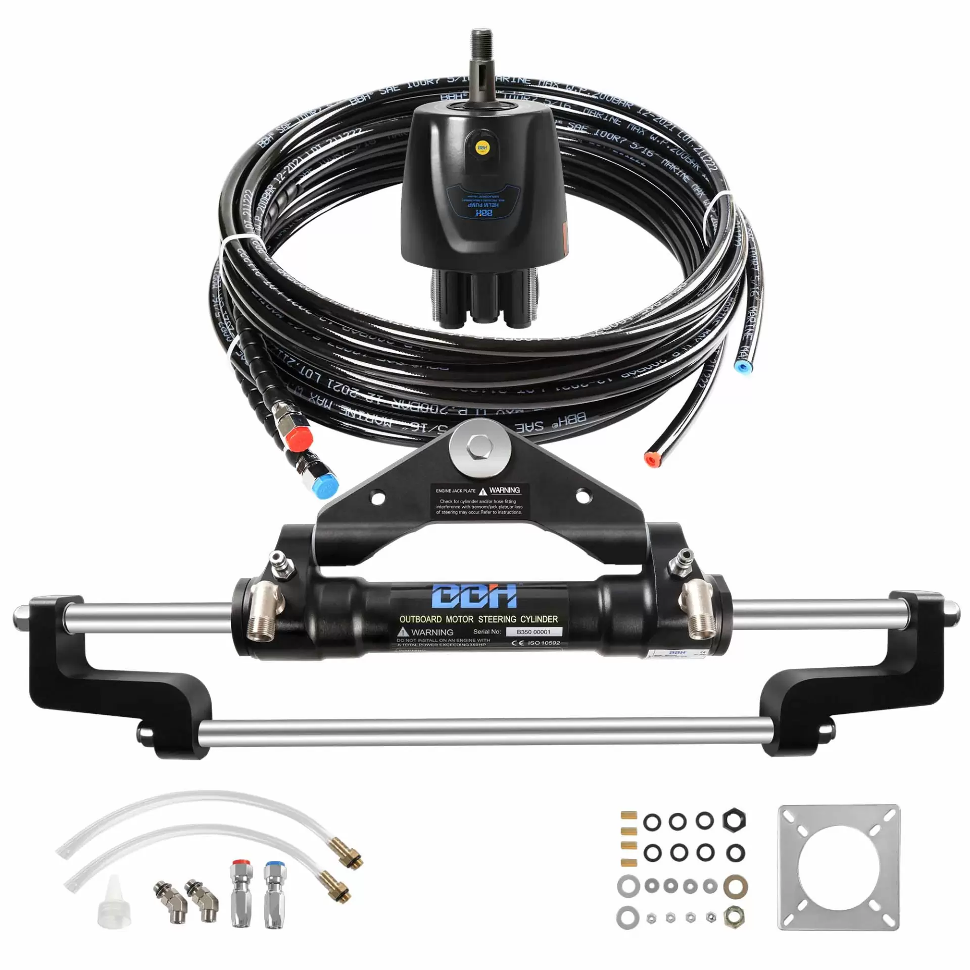 300 HP new hydraulic steering system