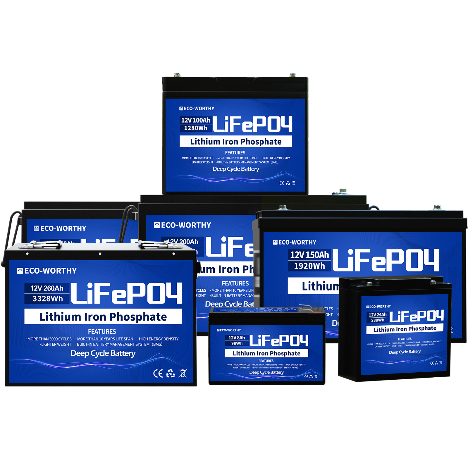 Lithium Battery Standard Series 12V/24V/48V