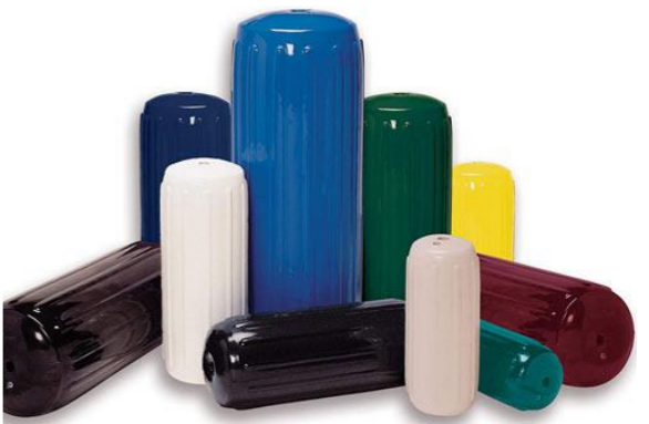 the HTM (hole-through- middle) PVC BOAT FENDER