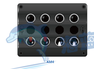 KM4 Push ButtonCircuit Breakers