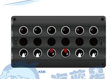 KM6 Push ButtonCircuit Breakers