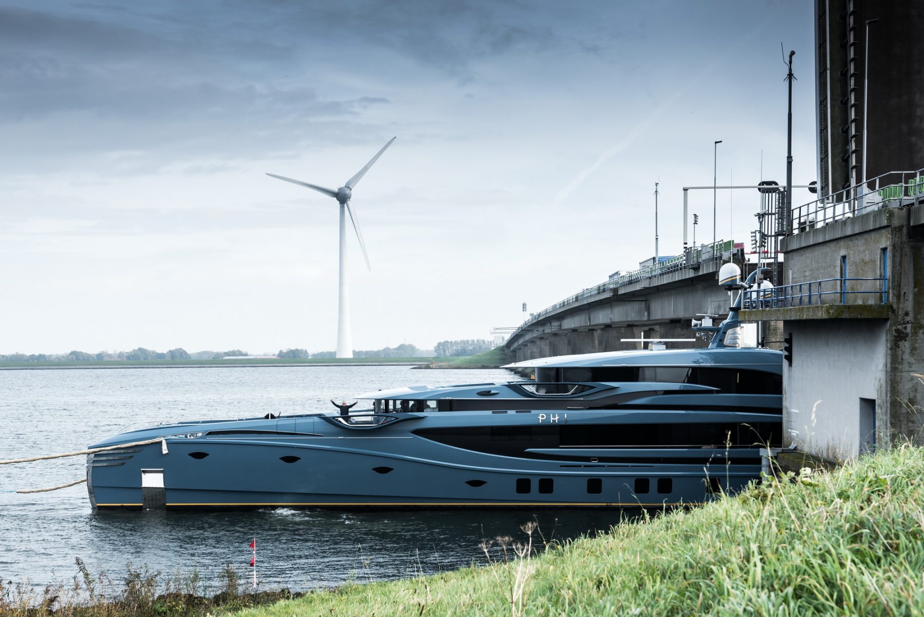 Royal Huisman PHI starts sea trials