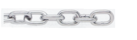 MOORING CHAIN DIN5685,HALF LONG LINK CHAINAlSI316.