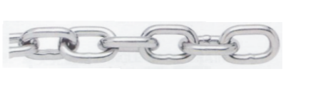 NORWEGIAN STANDARD LINK CHAIN,HOT DIPPED GALV.