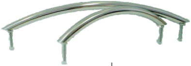 HAND RAIL AISI316, OVAL PIPE