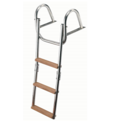 Folding Ladder AISI316 With Handrail