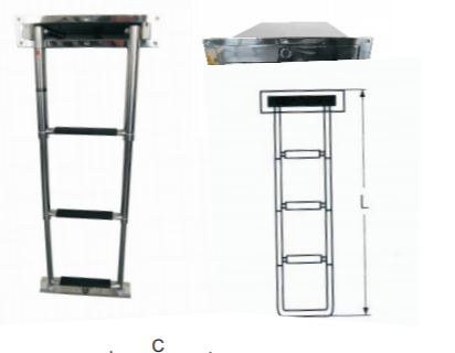 TELESCOPIC BOXLADDER AISl316