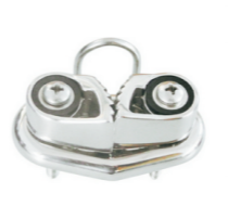 CLAMP CLEAT AISI316 For ropes 3-6mm, with wire gate