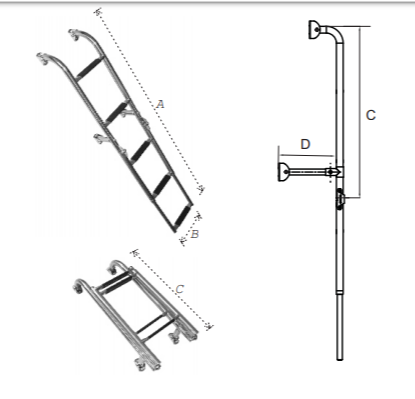 FOLDING-TELEScOPIC LADDER