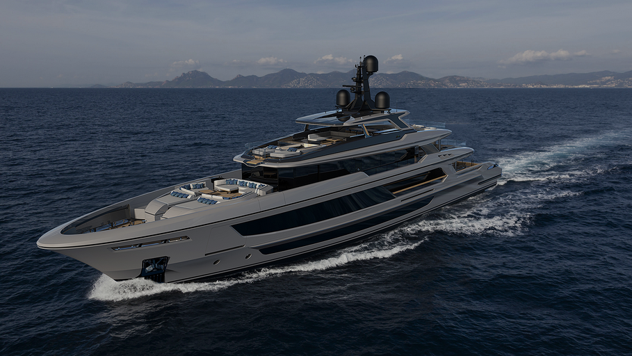 Baglietto Lays Keel of Second T52 Superyacht