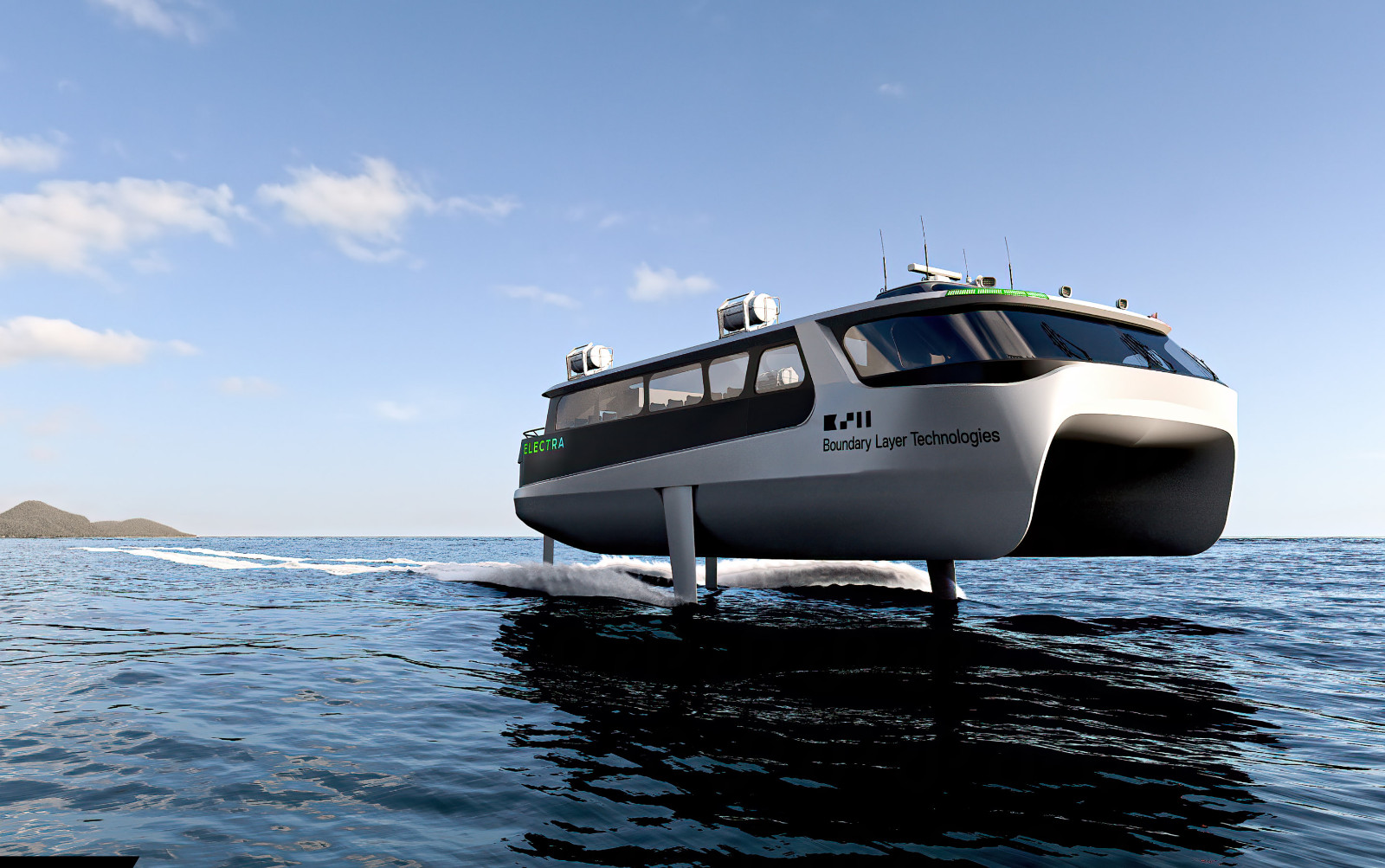 ELECTRA, an Electric Hydrofoil Water Bus Unveiled