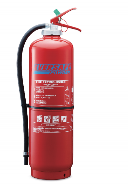 PORTABLE 12KG DRY POWDER FIRE EXTINGUISHER(CARTRIDGE OPERATED TYPE) EED-12C