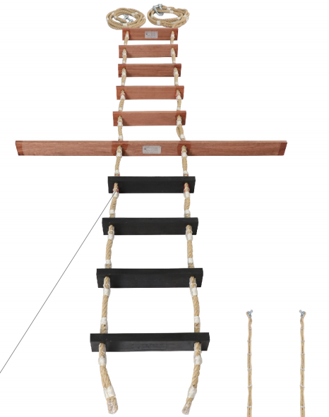 PILOT LADDER B TYPE (WOOD STEP)