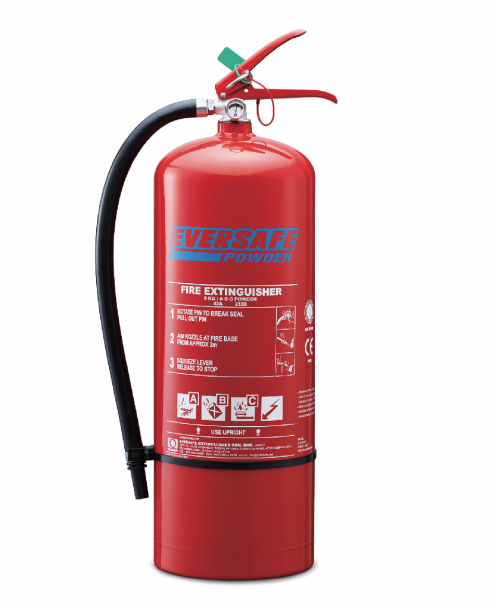 PORTABLE 9KG DRY POWDER FIRE EXTINGUISHER(PRESSURE STORAGE TYPE) EED-9