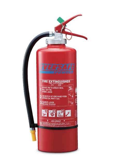 PORTABLE 6KG DRY POWDER FIRE EXTINGUISHER(CARTRIDGE OPERATED TYPE) EED-6C