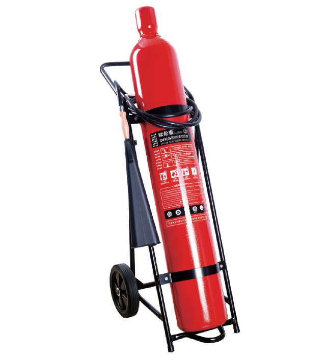 WHEELED 24KG CO2 FIRE EXTINGUISHER MTT/24
