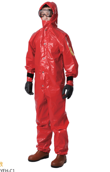 NON-AIR-TIGHTNESS TYPE CHEMICAL PROTECTIVE SUIT