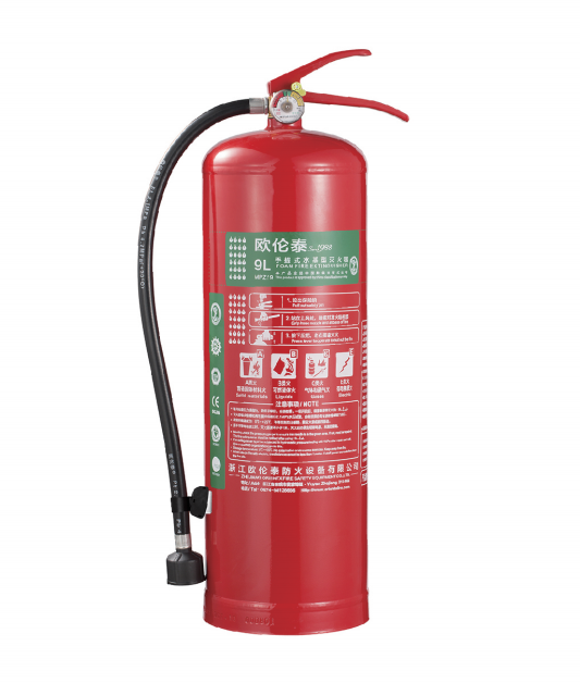 PORTABLE 9L DRY POWDER FIRE EXTINGUISHER(PRESSURE STORAGE TYPE) MPZ/9