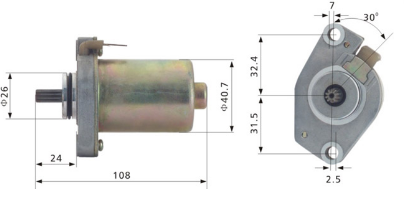 Motor MQD403