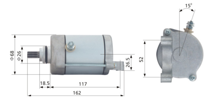 Motor MQD681B