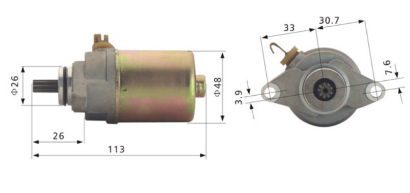 Motor MQD471B