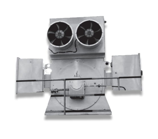 High-voltage multi-phase asynchronous motor