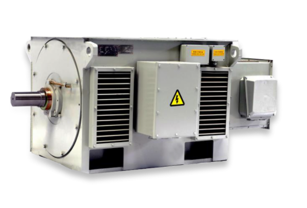 High-voltage winding three-phase asynchronous motor