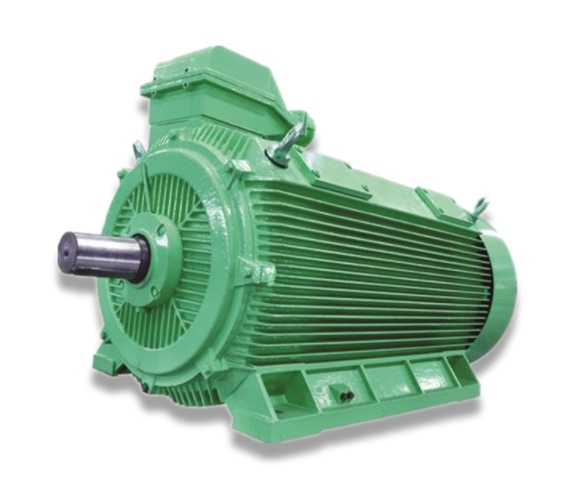 Low-voltage high-power motor