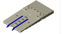 BP3001 Marina with side extension and large platform