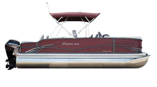 VPro pontoon boat GEMINI