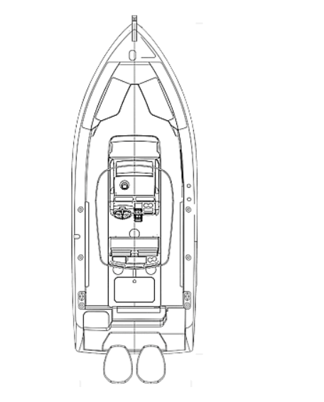 Aigredi sea fishing boat 255CC