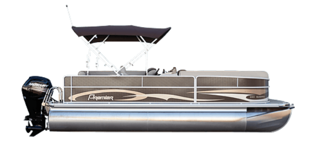 VPro pontoon boat SUNSPREE RE