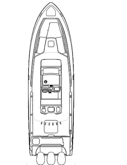 Aigredi sea fishing boat 355CC