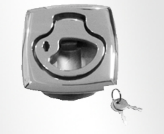 Hatch lock with lifting ring