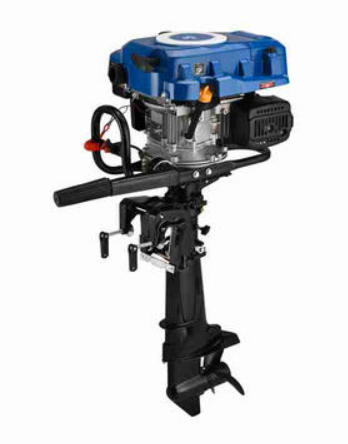 Air-cooled Outboard Motor 9.0HP Hyundai engine 4-stroke TKH224FR Gasoline Outboard Motor with Reverse Gear