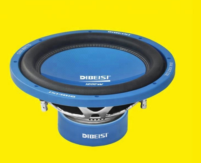 DIBEISI 10/12/15 INCH CHROME STEEL BASKET CAR SUBWOOFER DBS181018/DBS181218/DBS181518