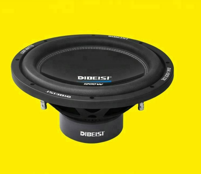 DIBEISI 10/12/15 INCH BLACK STEEL BASKET CAR SUBWOOFER BS181016/BS181216/BS181516