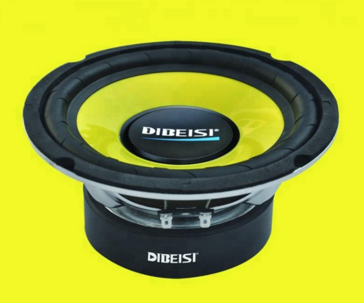 DIBEISI 6.5/8/10 INCH CHROME STEEL BASKET CAR SUBWOOFER BS186508/BS188008/BS181008