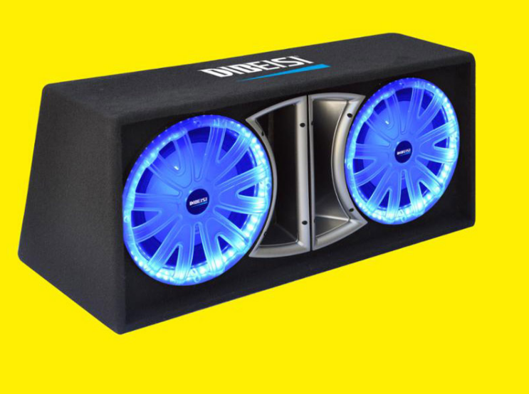 10 INCH 12 INCH FLASH LED INBUILT AMPLIFIER CAR SUBWOOFER CP181015LED/CP181215LED/CP181015ALED/CP181215ALED