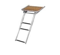 platform with folding ladder XM190211