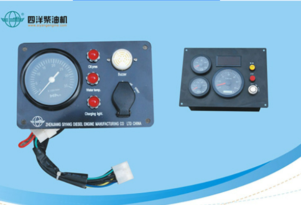 Diesel engine control intelligent instrument assembly