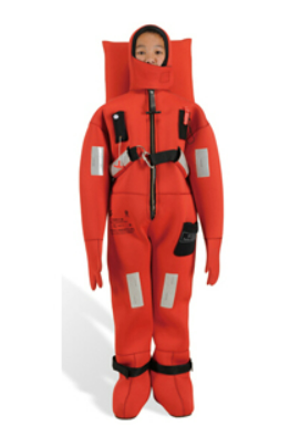 Immersion suit for child