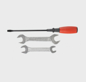 Screwdriver, wrench