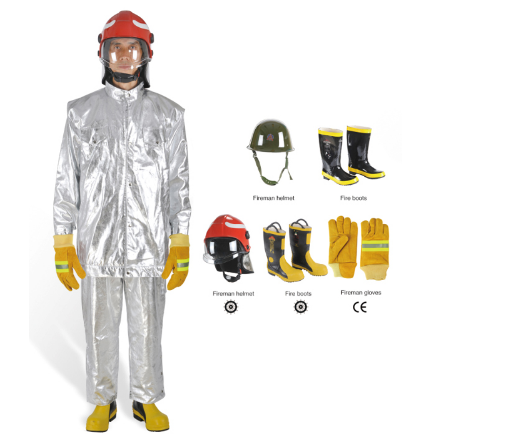 Fireman protective suit