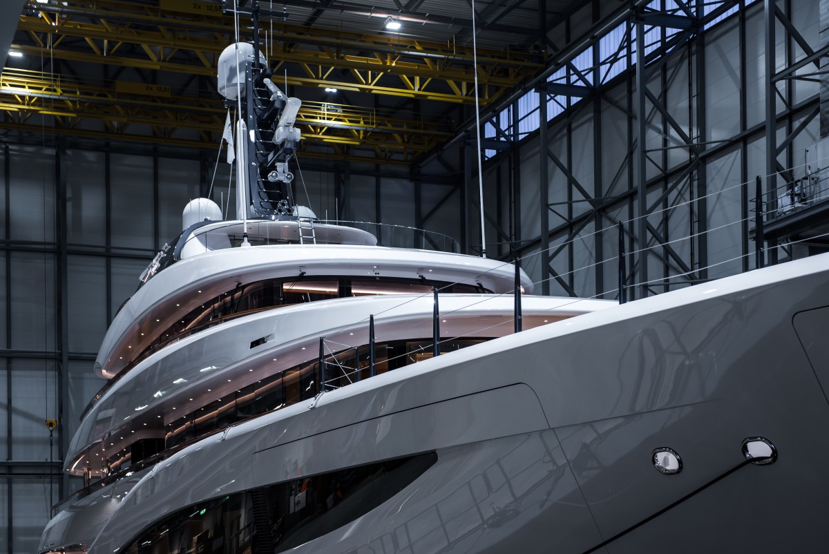 Feadship's Juice successfully launched