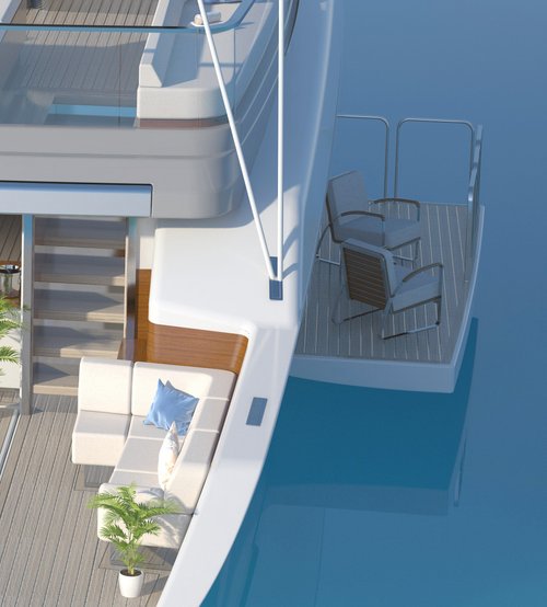 41m Velarca 135 Concept Revealed by Isola Corvus