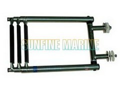 S.S AISI 316 TELESCOPIC LADDER 3 STEPS