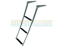 S.S AISI 316 TELESCOPIC LADDER 3 STEPS